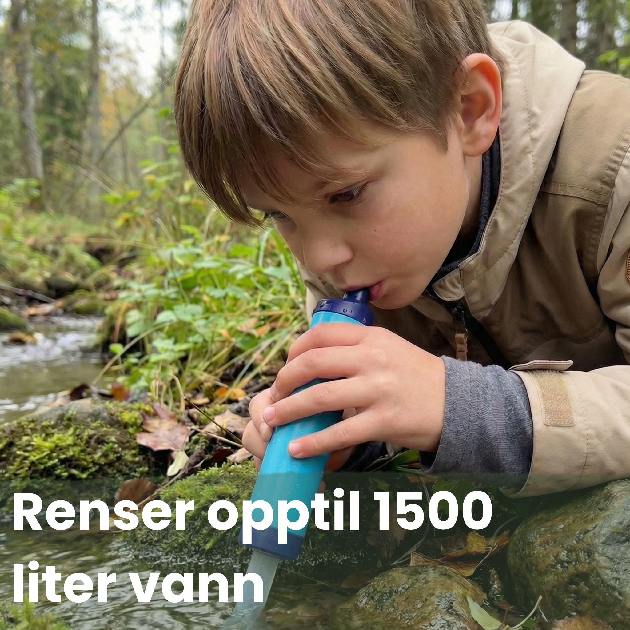 Nødvannfilteret - Alltid tilgang til rent drikkevann