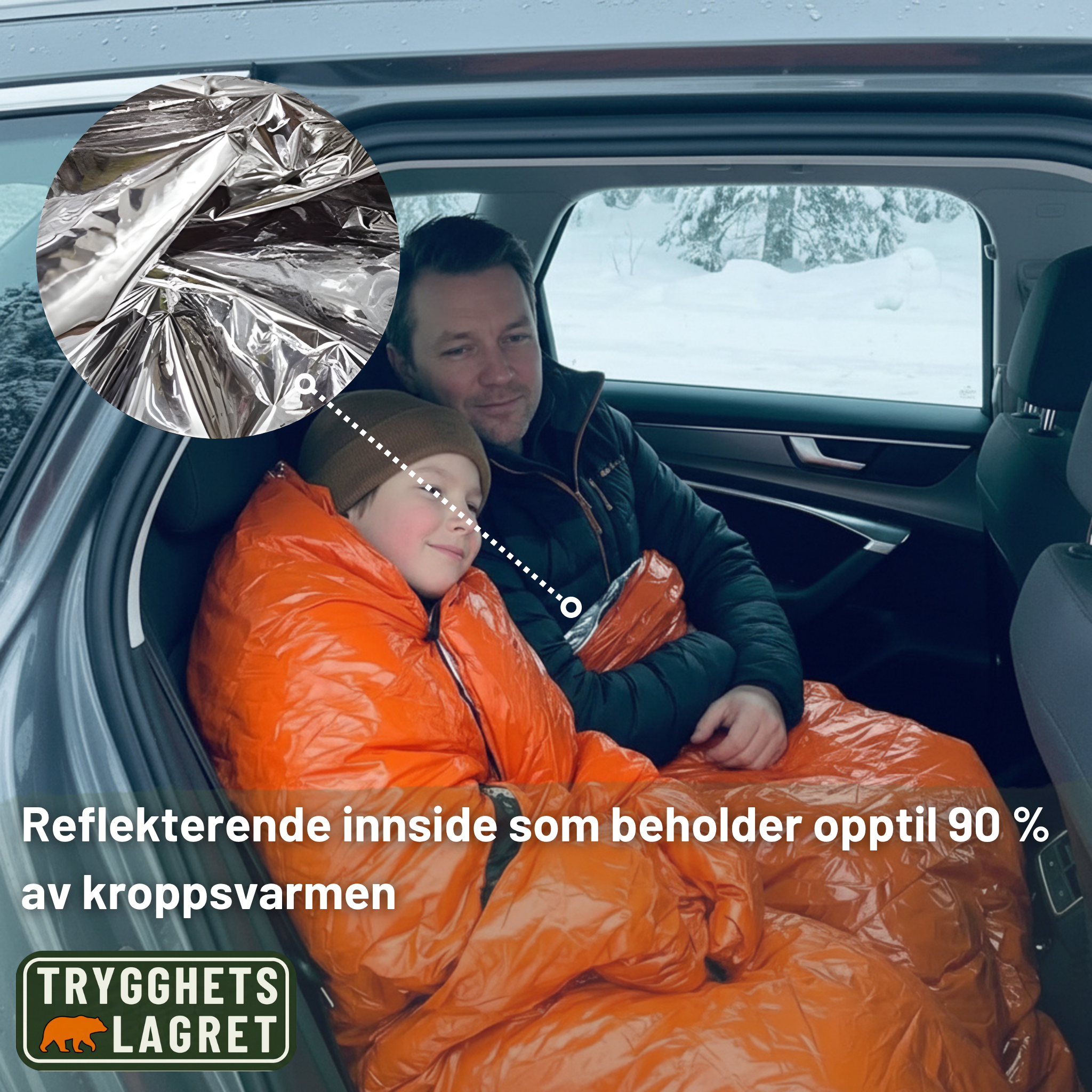 Nødsovepose - Din trygghet i vinterkaoset