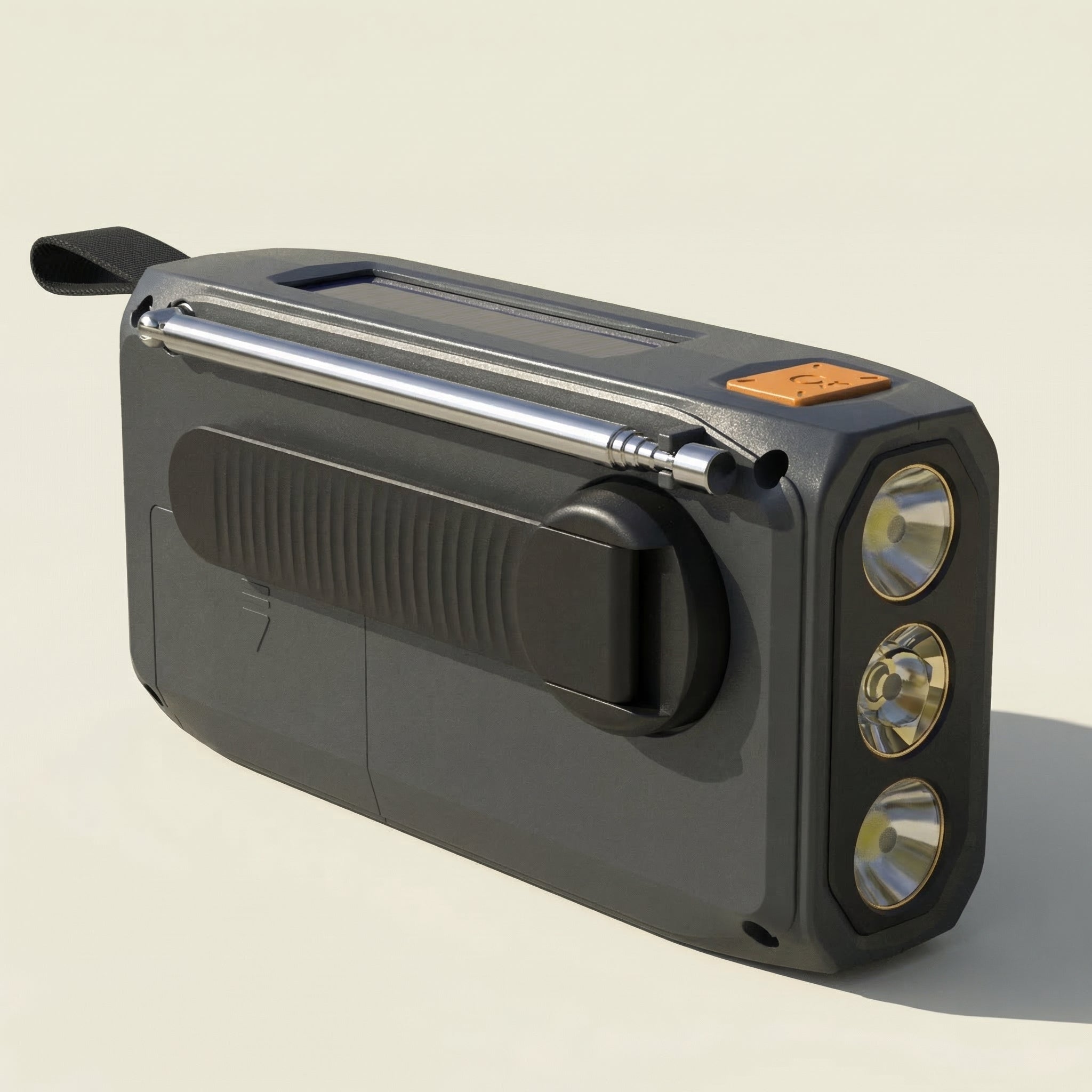 Nødradio – DAB/DAB+ med 4 500 mAh powerbank