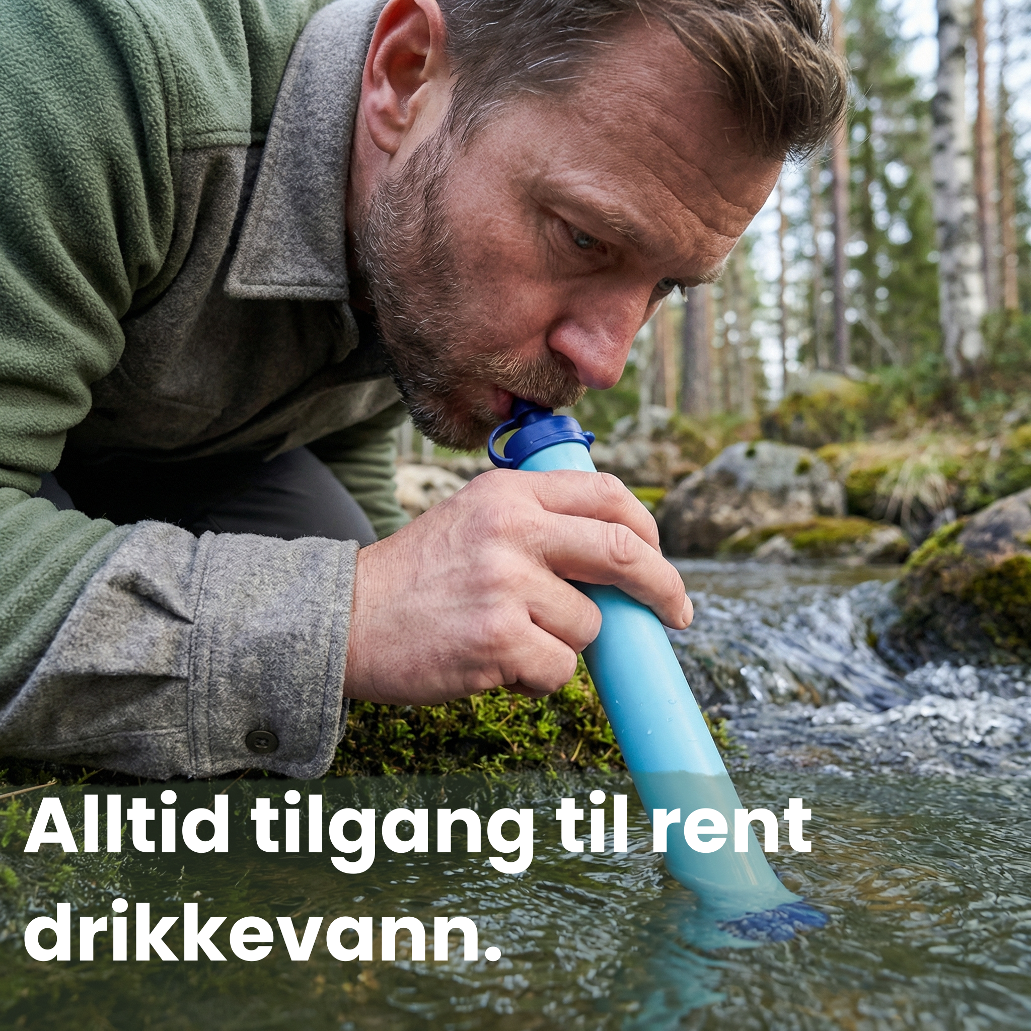 Nødvannfilteret - Alltid tilgang til rent drikkevann